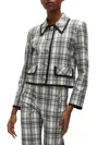Veronica Beard Makayla Jacket In Ivory/navy In Multi