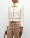 Veronica Beard Makayla Jacket In Ivory