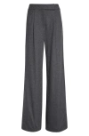 Veronica Beard Marbeau Wool Blend Pants In Animal Print