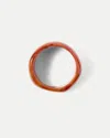 Veronica Beard Marbled Resin Bangle In Brown