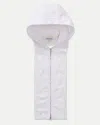 Veronica Beard Marlo Eyelet Hoodie Dickey In White