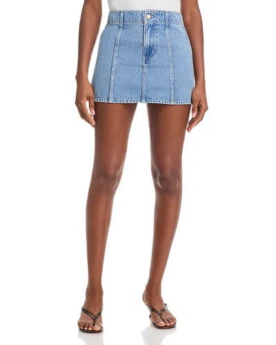 Veronica Beard Marquita Mini Skirt In Blue