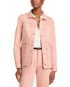 Veronica Beard Marvin Patch Pocket Jacket In Pink
