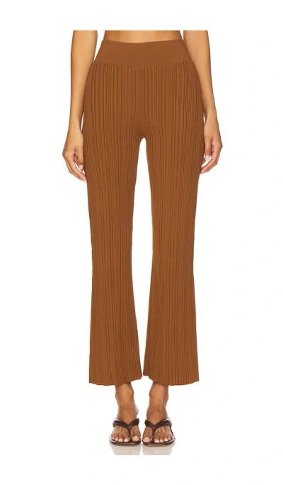 Veronica Beard Massaro Pant In Brown