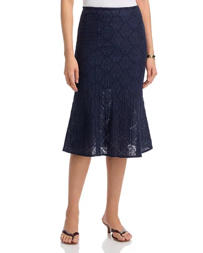 Veronica Beard Massimo Skirt In Blue