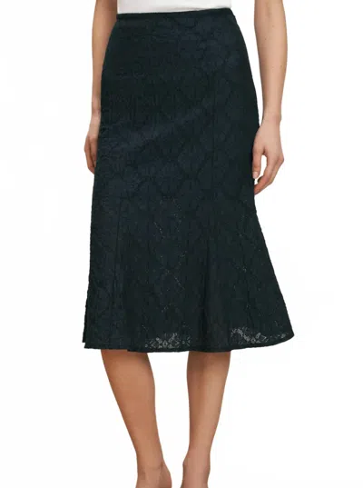 Veronica Beard Massimo Skirt In Navy In Black