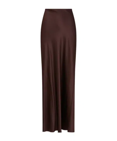 Veronica Beard Medina Silk Maxi Skirt In Black