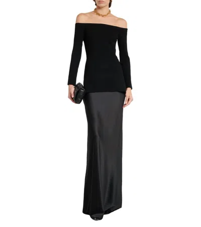 Veronica Beard Medina Skirt In Black