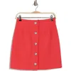 Veronica Beard Melia Tweed Miniskirt In Watermelon