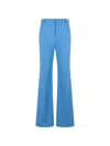 Veronica Beard High-waist Palazzo Pants In Blue