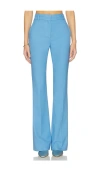 Veronica Beard High-waist Palazzo Pants In Blue