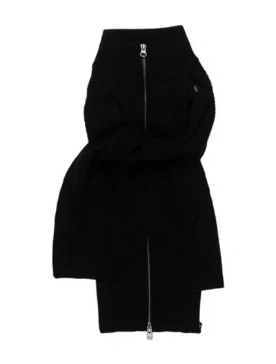 Pre-owned Veronica Beard Merino Wool Dickey In Black