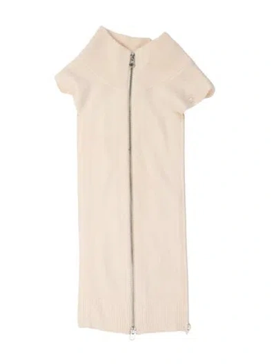 Pre-owned Veronica Beard Merino Wool Dickey In Neutral