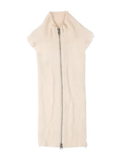 Pre-owned Veronica Beard Merino Wool Dickey In Neutrals