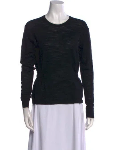Pre-owned Veronica Beard Merino Wool Scoop Neck Sweater