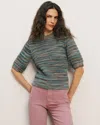 Veronica Beard Merivale Half-sleeve Sweater
