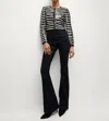 Veronica Beard Mickey Jacket In Black/off-white