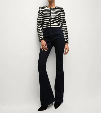 Veronica Beard Mickey Jacket In Black/off-white