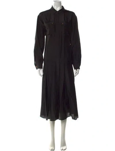 Pre-owned Veronica Beard Midi Length Dress In Black