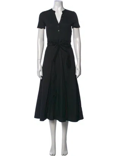 Pre-owned Veronica Beard Midi Length Dress In Black