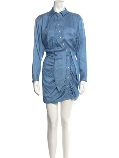 Pre-owned Veronica Beard Midi Length Dress In Blue
