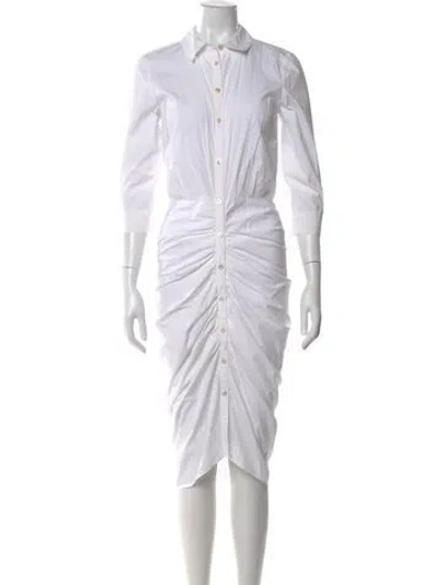Pre-owned Veronica Beard Midi Length Dress In Neutral