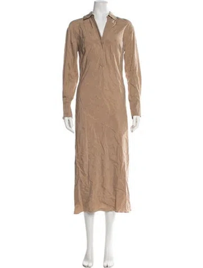 Pre-owned Veronica Beard Midi Length Dress In Neutral