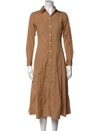 Pre-owned Veronica Beard Midi Length Dress In Neutral