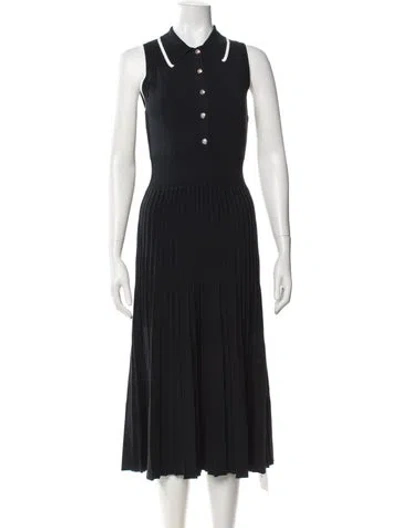 Pre-owned Veronica Beard Midi Length Dress W/ Tags In Black