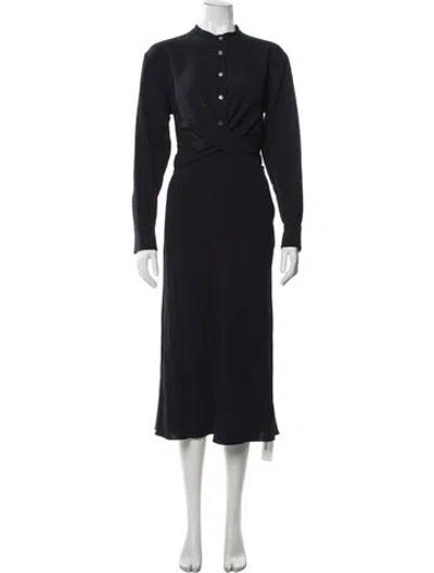Pre-owned Veronica Beard Midi Length Dress W/ Tags In Blue