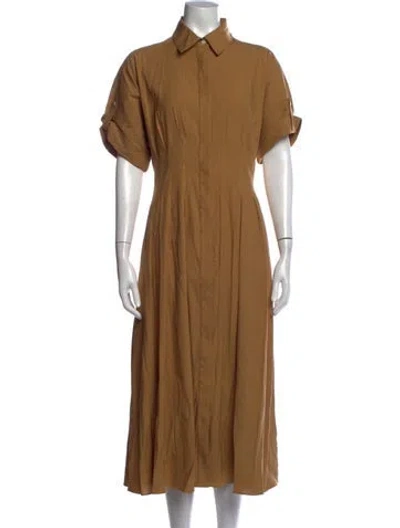 Pre-owned Veronica Beard Midi Length Dress In Yellow