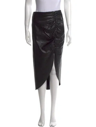 Pre-owned Veronica Beard Midi Length Skirt In Black