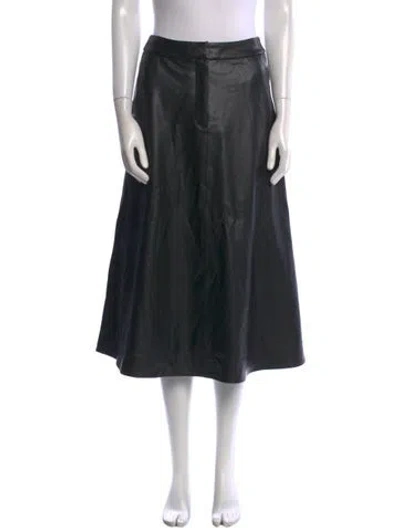 Pre-owned Veronica Beard Midi Length Skirt In Black