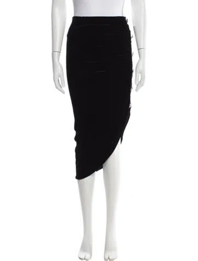 Pre-owned Veronica Beard Midi Length Skirt In Black