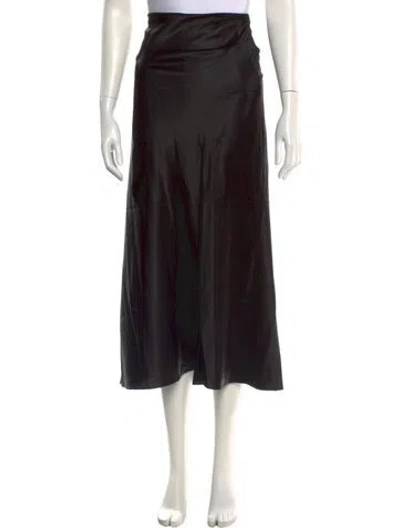 Pre-owned Veronica Beard Midi Length Skirt In Black