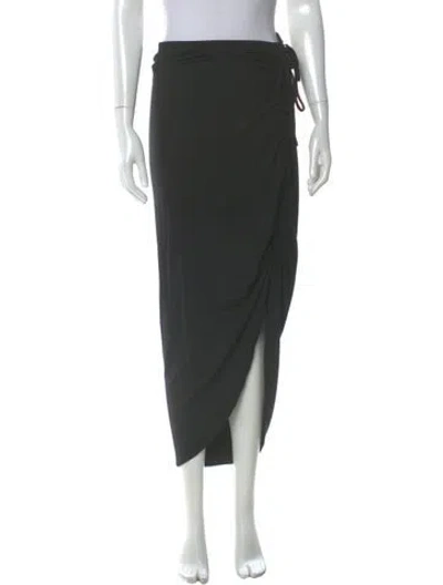 Pre-owned Veronica Beard Midi Length Skirt In Black