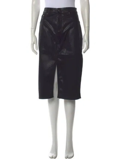 Pre-owned Veronica Beard Midi Length Skirt In Black
