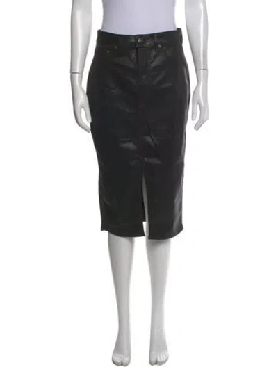Pre-owned Veronica Beard Midi Length Skirt In Black
