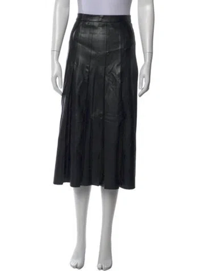 Pre-owned Veronica Beard Midi Length Skirt In Black