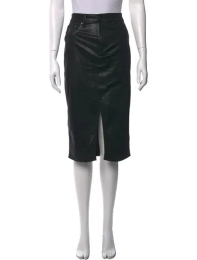 Pre-owned Veronica Beard Midi Length Skirt In Black
