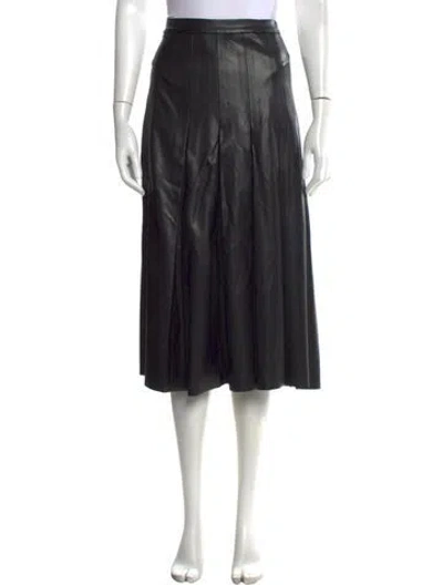 Pre-owned Veronica Beard Midi Length Skirt In Black