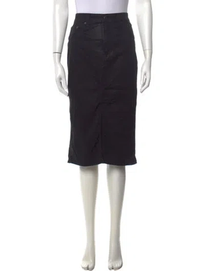 Pre-owned Veronica Beard Midi Length Skirt In Black