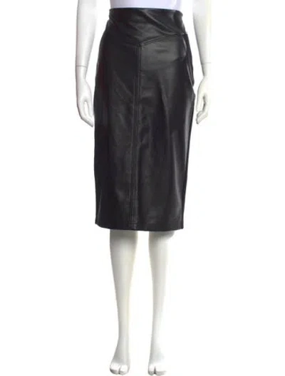 Pre-owned Veronica Beard Midi Length Skirt In Black