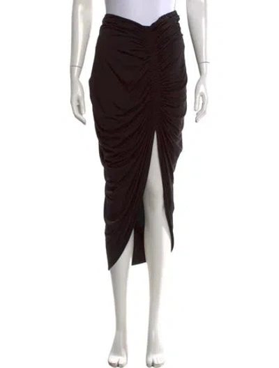 Pre-owned Veronica Beard Midi Length Skirt In Black