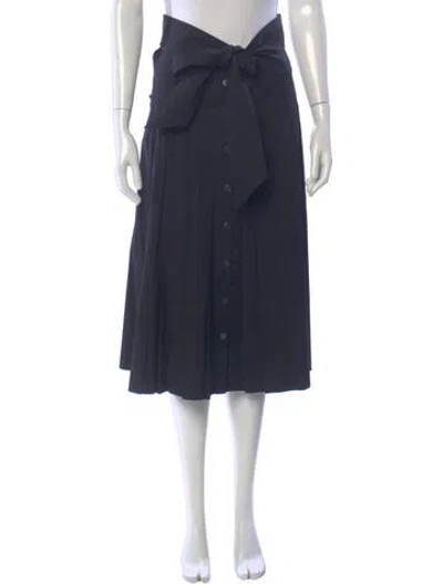 Pre-owned Veronica Beard Midi Length Skirt In Blue