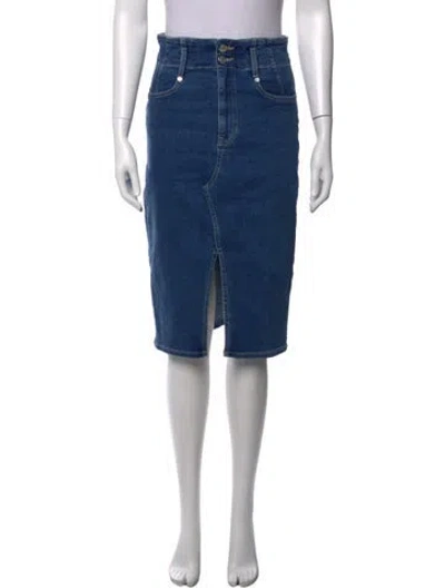 Pre-owned Veronica Beard Midi Length Skirt In Blue