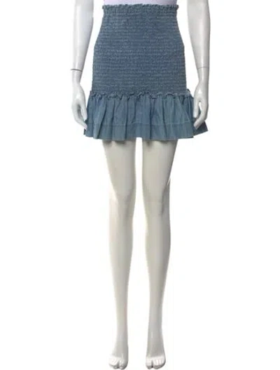 Pre-owned Veronica Beard Midi Length Skirt In Blue