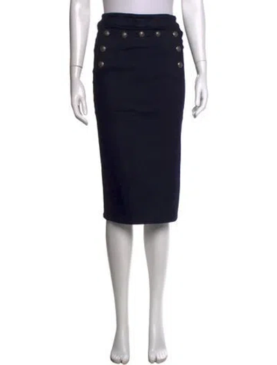 Pre-owned Veronica Beard Midi Length Skirt In Blue