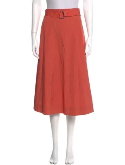 Pre-owned Veronica Beard Midi Length Skirt In Brown