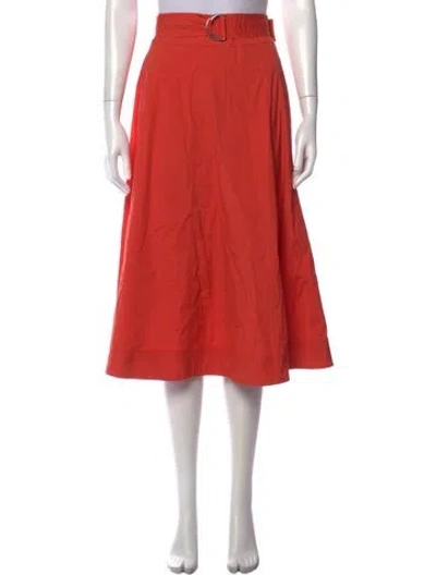 Pre-owned Veronica Beard Midi Length Skirt In Brown